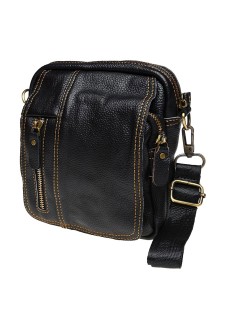 Мужская сумка кожаная JZ SB-JZk1660-black
