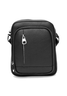 Мужская кожаная сумка премиум качества JZ SB-JZK13021-1bl-black