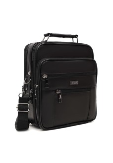 Мужская сумка кожаная с ручкой JZ SB-JZT13B.ZİK-black