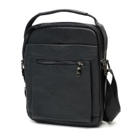 Мужская сумка кожаная с ручкой JZ SB-JZk1885-black
