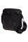 Чоловіча шкіряна сумка JZ SB-JZK11169a-black з двома відділеннями та багатьма кишенями