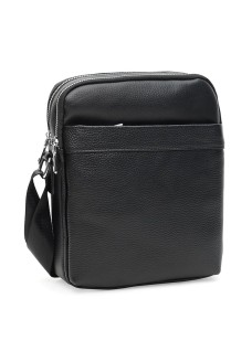 Мужская кожаная сумка-планшет JZ SB-JZK19748-black