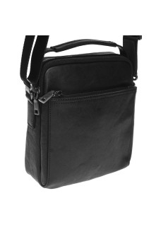 Чоловіча шкіряна сумка з ручкою JZ SB-JZK16458a-black