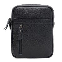 Мужская сумка кожаная JZ SB-JZK1266-2bl-black