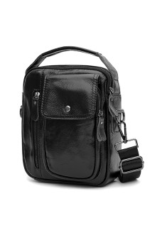 Мужская кожаная сумка JZ SB-JZK1338a-black