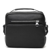 Мужская сумка кожаная с ручкой JZ SB-JZK12001-2bl-black