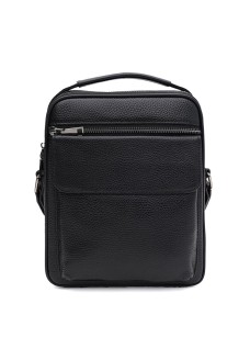 Мужская сумка кожаная JZ SB-JZK166393bl-black