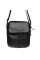 Стильная и прочная мужская кожаная сумка "JZ SB-JZK11169-black" с двумя отделами