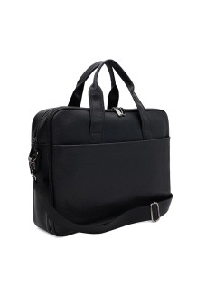 Мужская сумка кожаная JZ SB-JZK166453bl-black