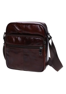 Мужская кожаная сумка JZ SB-JZK12610-brown