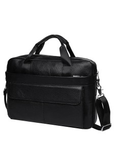 Мужская сумка кожаная JZ SB-JZK11688-black