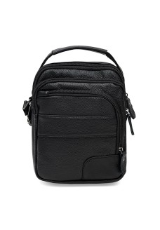 Мужская сумка кожаная JZ SB-JZK14031bl-black