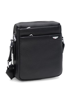 Мужская кожаная сумка премиум качества JZ SB-JZK1z210-black