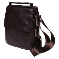 Мужская сумка кожаная JZ SB-JZK11105-brown