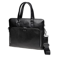 Мужская сумка кожаная JZ SB-JZK19227-black