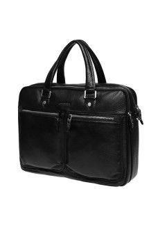 Мужская сумка кожаная JZ SB-JZ3703q11-black