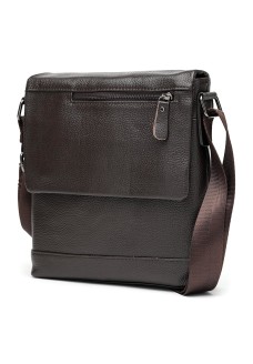 Чоловіча шкіряна сумка-планшет JZ SB-JZK18146-коричнева