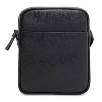 Мужская сумка кожаная JZ SB-JZK1266-1bl-black