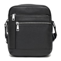 Чоловіча шкіряна сумка преміум якості JZ SB-JZK16399-black