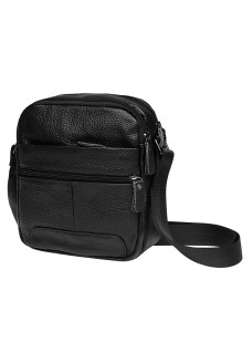 Мужская кожаная сумка JZ SB-JZK11030-black
