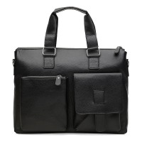 Мужская сумка кожаная JZ SB-JZK18825-black