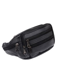 Мужская сумка кожаная JZ SB-JZ1t166m-black