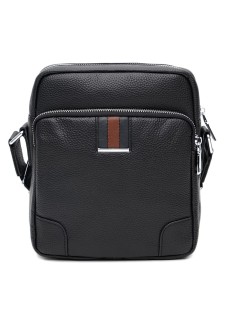 Мужская кожаная сумка премиум качества JZ SB-JZK16615B-black
