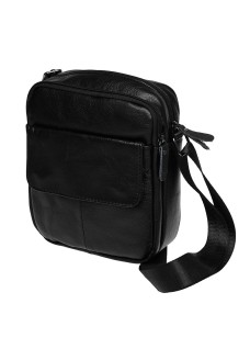 Мужская кожаная сумка JZ SB-JZK11031-black