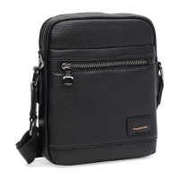 Чоловіча шкіряна сумка преміум якості JZ SB-JZK12120-1-black