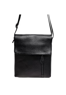 Мужская кожаная сумка формата А5 JZ SB-JZK1238-black