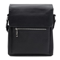 Мужская сумка кожаная JZ SB-JZK1608-1bl-black