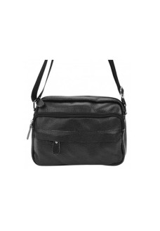 Мужская кожаная сумка горизонтальная JZ SB-JZm1t823-black