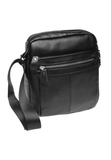 Мужская кожаная сумка через плечо JZ SB-JZK19980-black