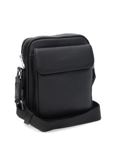 Мужская кожаная сумка через плечо JZ SB-JZK12116-1-black