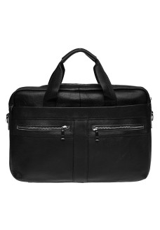 Мужская сумка кожаная JZ SB-JZk11120a-black