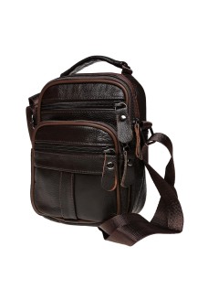 Мужская сумка кожаная JZ SB-JZk18016-brown