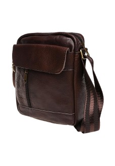 Мужская сумка кожаная JZ SB-JZK1112-brown