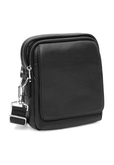 Чоловіча шкіряна сумка з ручкою JZ SB-JZK12053-чорна