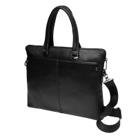 Мужская сумка кожаная JZ SB-JZk18832-black