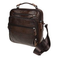 Мужская сумка кожаная JZ SB-JZK15112-brown