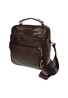 Мужская кожаная сумка JZ SB-JZK15112-brown