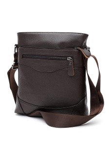 Мужская кожаная сумка Keizer K17801br-brown