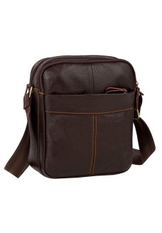 Мужская кожаная сумка JZ SB-JZ10m1025-brown