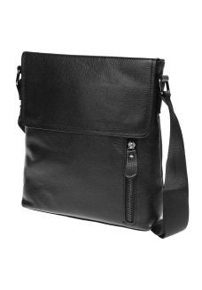 Мужская кожаная сумка формата А5 JZ SB-JZK17859-black