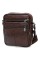 Шкіряна сумка через плече JZ SB-JZK19970br - коричнева для чоловіка