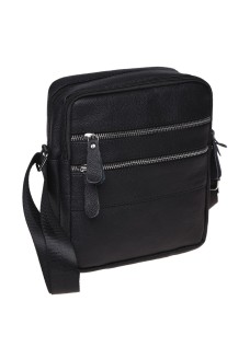 Мужская кожаная сумка без клапана JZ SB-JZK13923- black