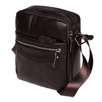 Мужская кожаная сумка JZ SB-JZK11029-dark-brown