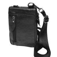 Мужская сумка кожаная JZ SB-JZK1702-black