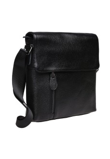 Мужская кожаная сумка формата А5 JZ SB-JZK1238-black
