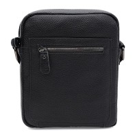 Мужская сумка кожаная JZ SB-JZK19803-2bl-black